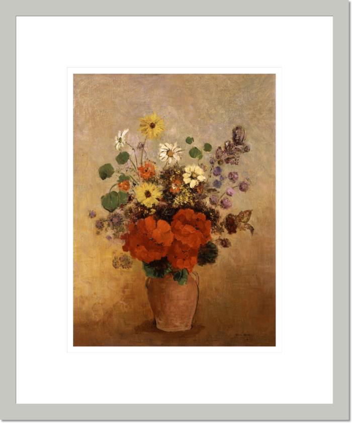 Odilon Redon "Flowers in a Vase" Made-to-Order  Print