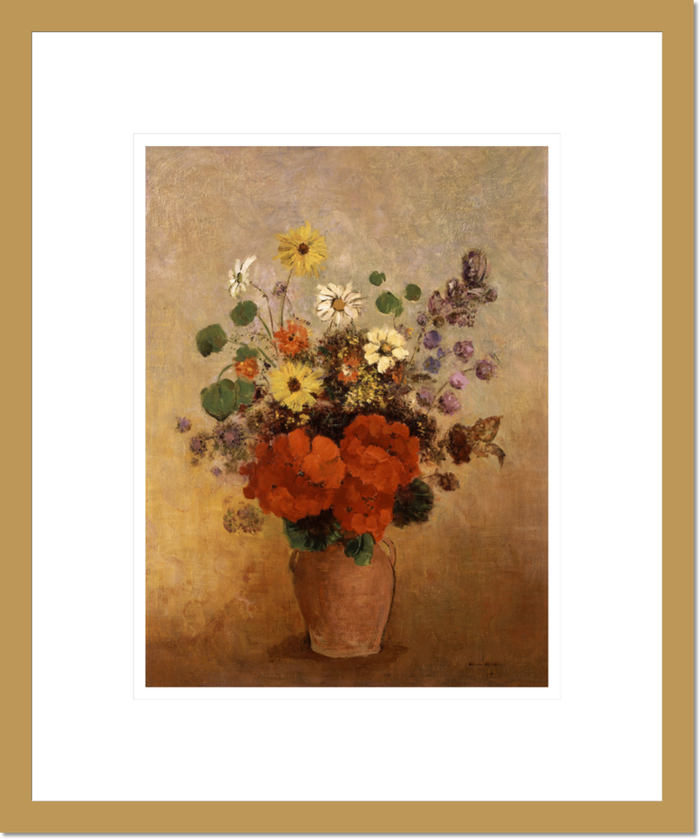 Odilon Redon "Flowers in a Vase" Made-to-Order  Print