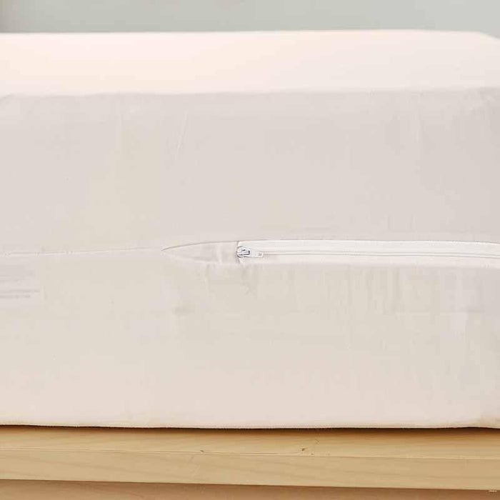 Organic Cotton Mattress Encasement for Allergies, Dust Mites & Sensitive Skin | AllergyCare™