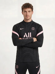 PSG BLACK AND PINK TRACKSUIT