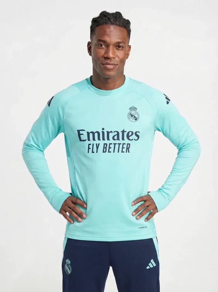 REAL MADRID DARK BLUE AND MINT TRACKSUIT