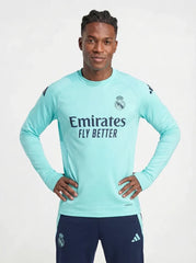 REAL MADRID DARK BLUE AND MINT TRACKSUIT