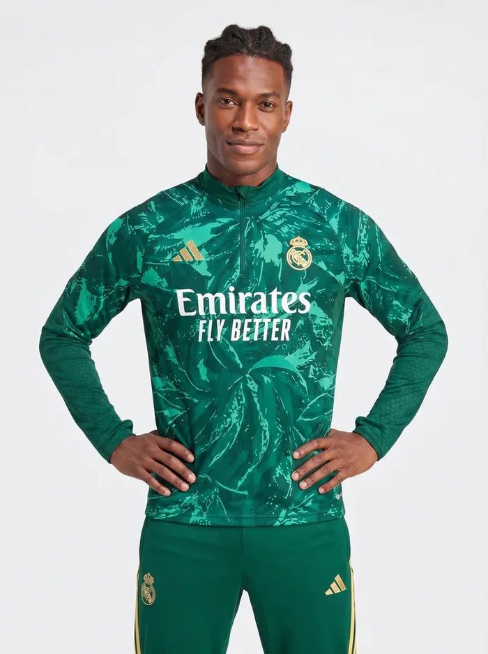REAL MADRID SPECIAL EDITION GREEN TRACKSUIT