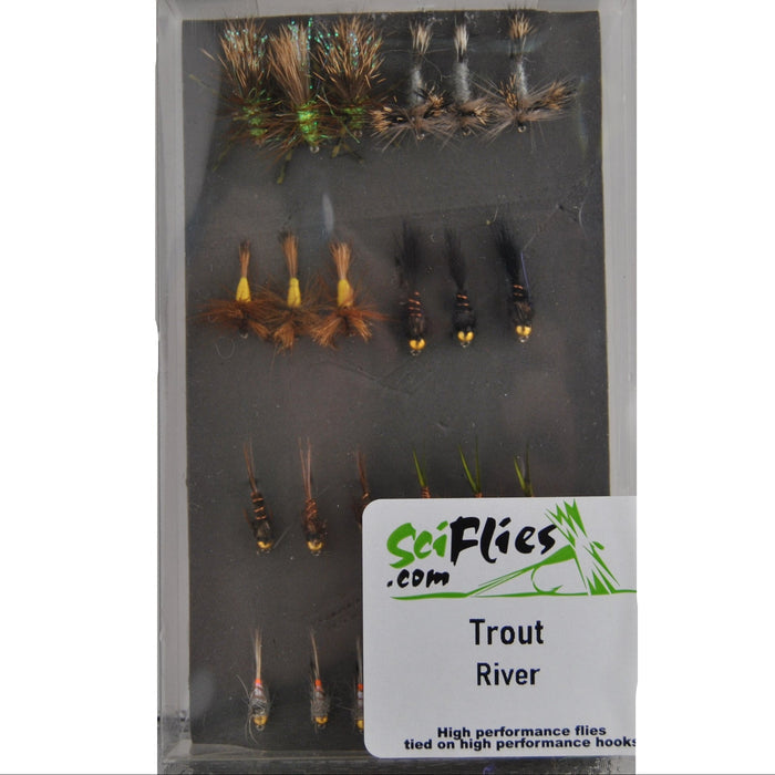 Sci-Fly Trout Selection River Pack