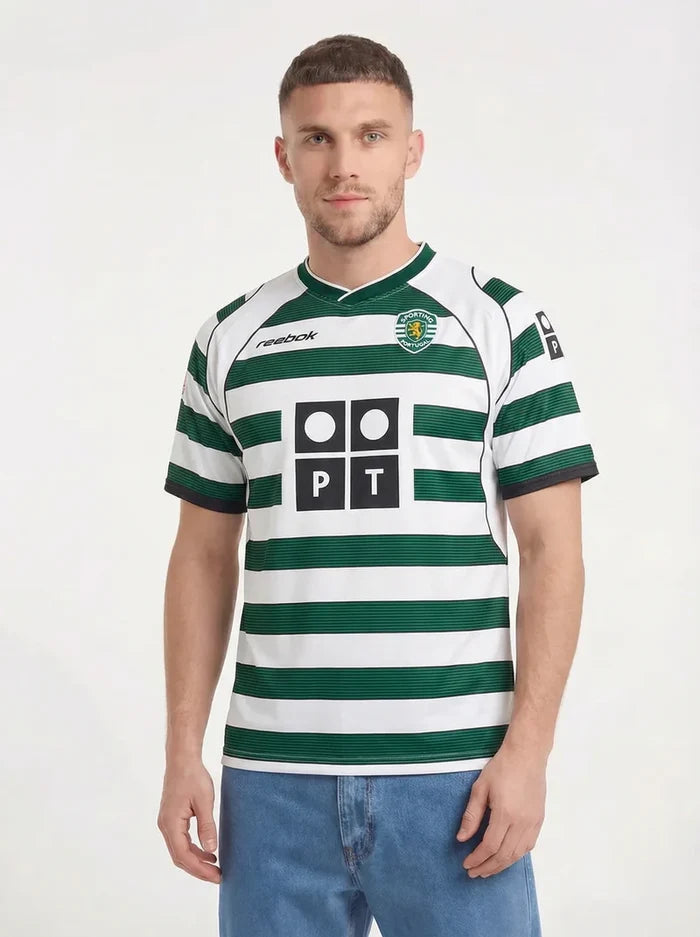 SPORTING LISBON 2001-03 RETRO HOME SHIRT