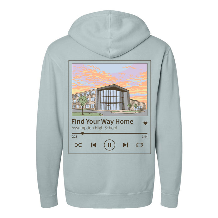 Sweatshirt - Hoodie - Sage - Find Your Way Home