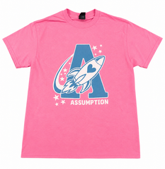 T-shirt Pink A Rocket