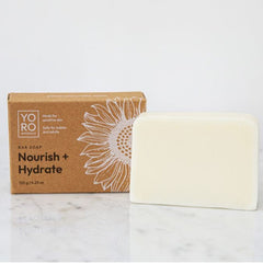 Yoro Naturals Nourish Hydrate Cleansing Bar for Sensitive Skin Eczema Psoriasis Acne Rosacea Baby Soap